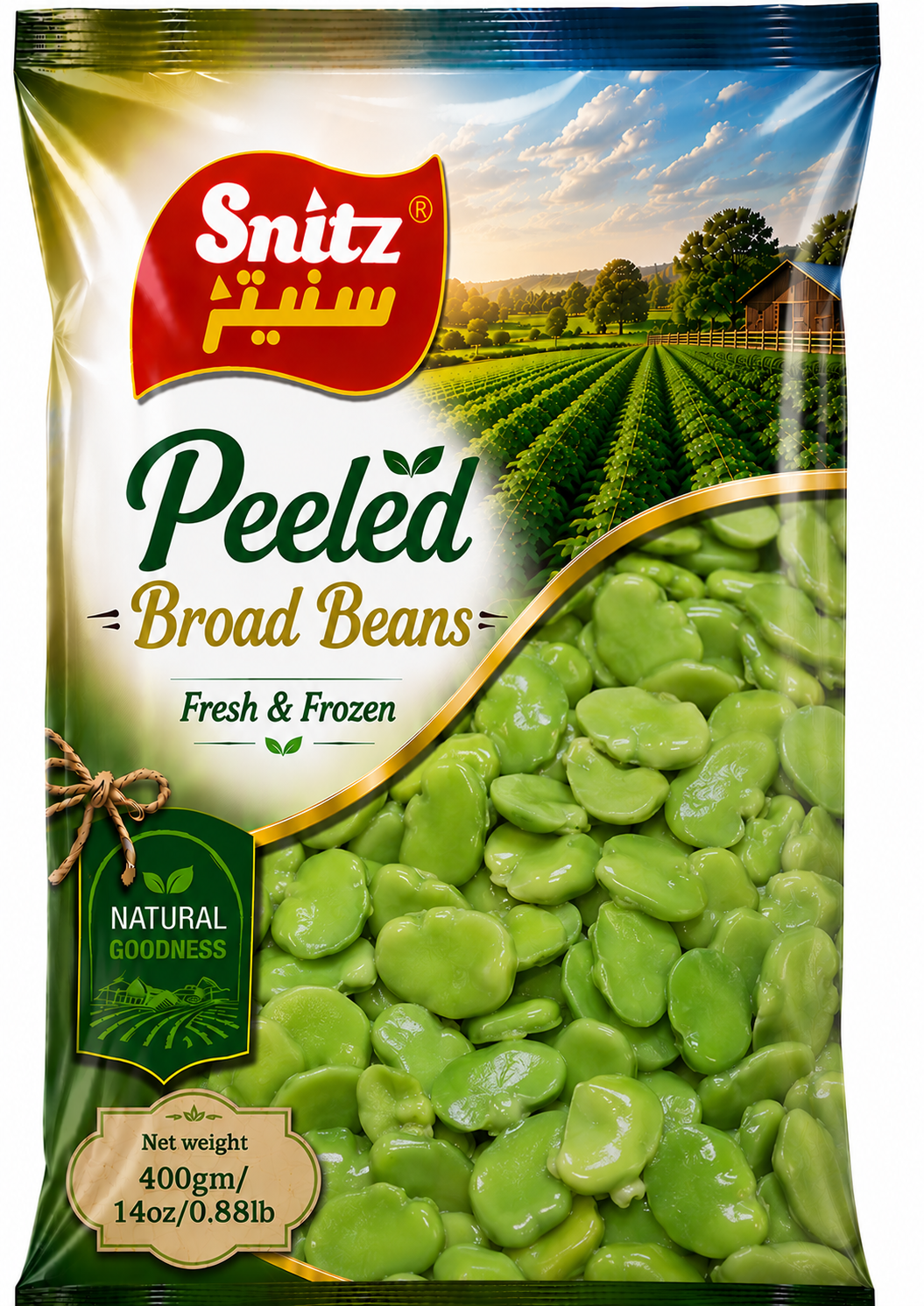 Snitz Peeled Broad Beans